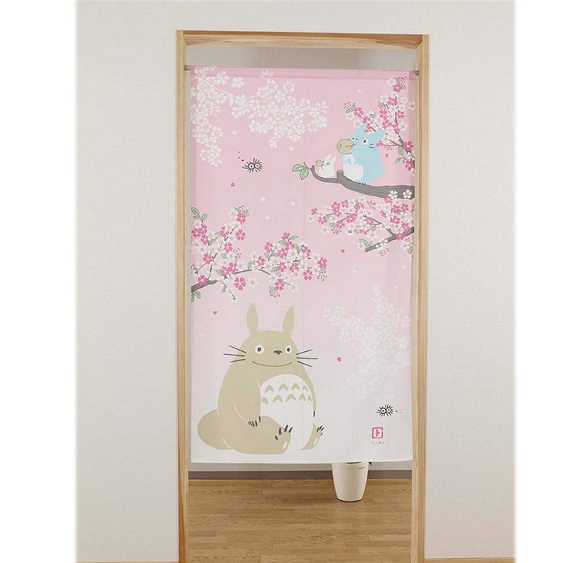 Cortinas - Cortinas Totoro Flor de Cerezo - Mi vecino Totoro