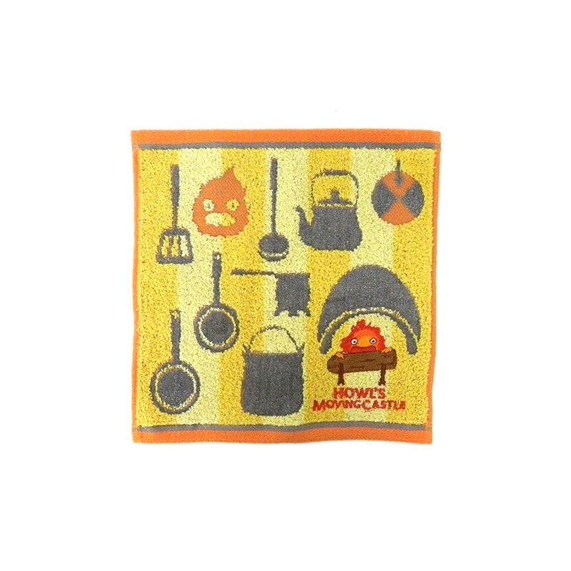 Household linen - Mini Towel Calcifer’S Kitchen 25x25 cm - Howl's Moving Castle