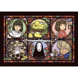 Puzzles - Puzzle Vitrail 208P No Face - Le Voyage de Chihiro
