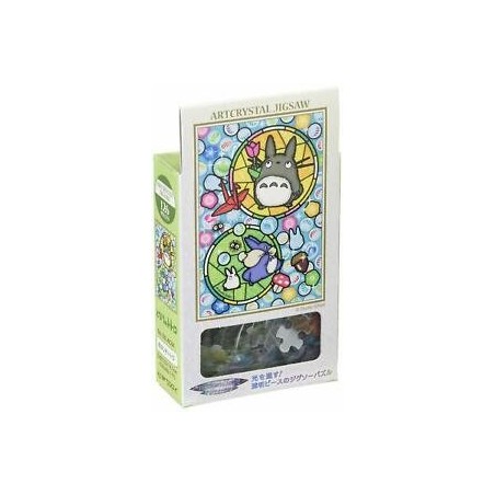 Puzzles - Puzzle Vitrail 126P Totoro Billes de Verre - Mon Voisin Totoro