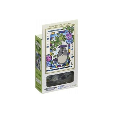 Jigsaw Puzzles - Stained glass Puzzle 126P Totoro Umbrella - My Neighbor Totoro