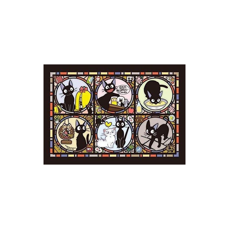 Rompecabezas - Puzzle de vidrieras 208P Días de Jiji - Nicky, la aprendiz de bruja