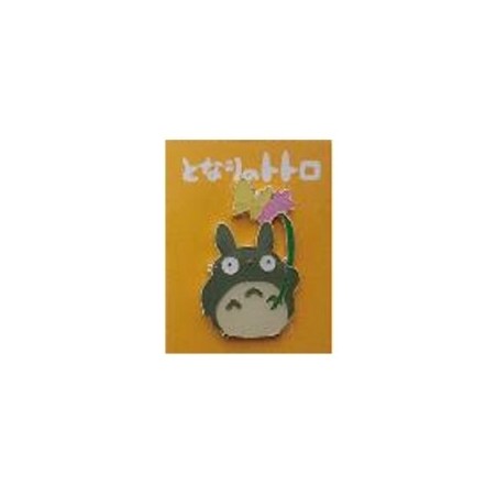 Pins - Pins Totoro With Flower - My Neighbor Totoro