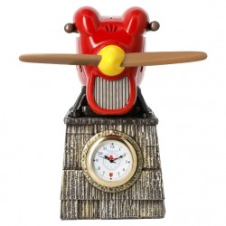 Decoraciones - Reloj de hidroavión Fio Piccolo Versión más Reciente - Porco Rosso