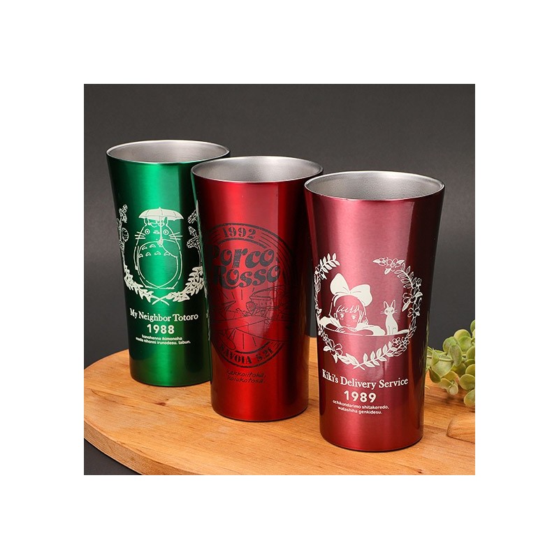 Cocina y vajilla - Vaso Metal 400ml Still In Japan - Mi vecino Totoro