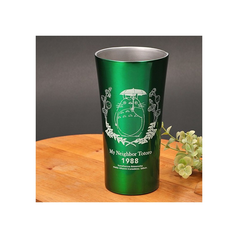 Cocina y vajilla - Vaso Metal 400ml Still In Japan - Mi vecino Totoro