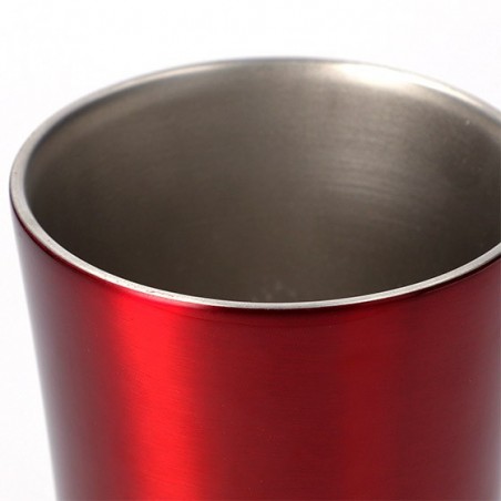 Cocina y vajilla - Vaso Metalico 400 Ml ¿Qui Est Incroyable? - Porco Rosso