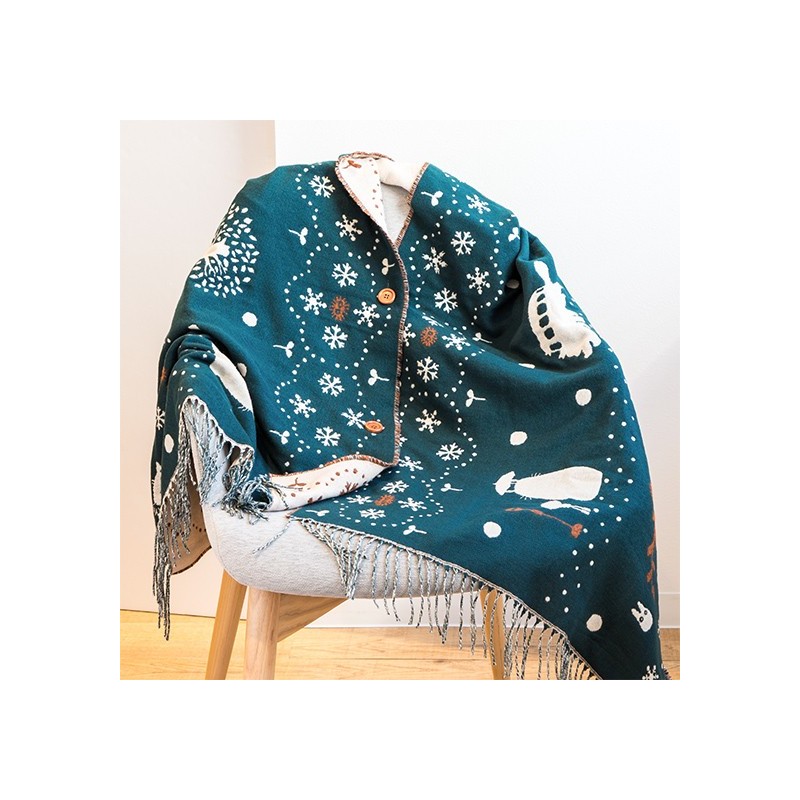 Outfits - STOLE WITH BUTTON WALKING IN SNOW - MY NEIGHBOR TOTORO