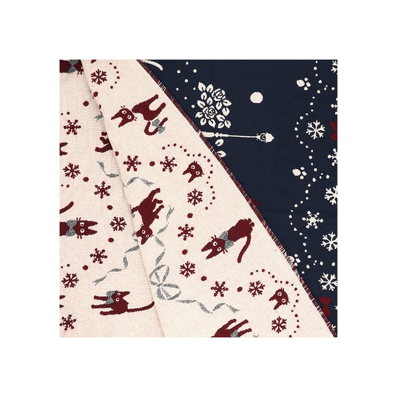 Outfits - STOLE WITH BUTTON KIKI SNOWING CITY - KIKI’S DELIVERY SERVICE