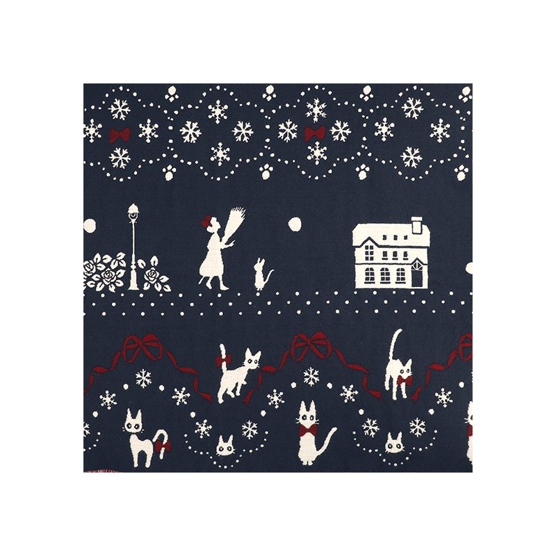 Outfits - STOLE WITH BUTTON KIKI SNOWING CITY - KIKI’S DELIVERY SERVICE