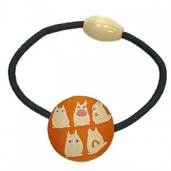 Accesorios - Elástico para el pelo blanco Full of Totoro - Mi vecino Totoro