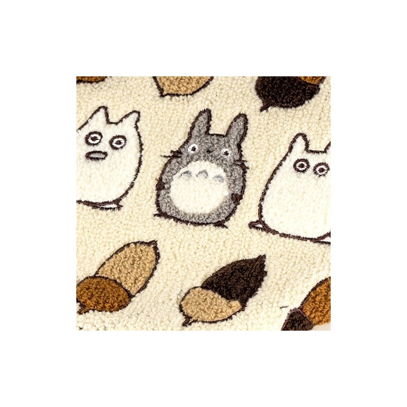 Bolsos - Bolso bordado beige Totoro Avellana - Mi vecino Totoro