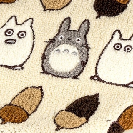 Bolsos - Bolso bordado beige Totoro Avellana - Mi vecino Totoro