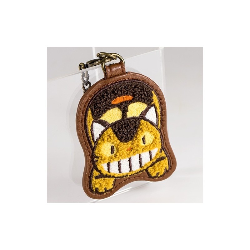 Keychains - Fluffy Series Key Ring Catbus - My Neighbor Totoro