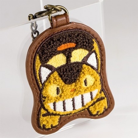 Keychains - Fluffy Series Key Ring Catbus - My Neighbor Totoro