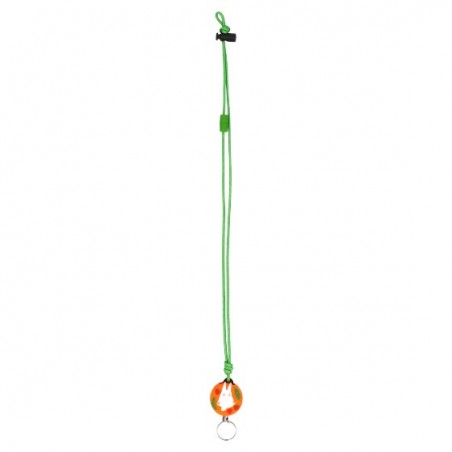 Straps - NECK STRAP WITH REEL WHITE TOTORO- MY NEIGHBOR TOTORO