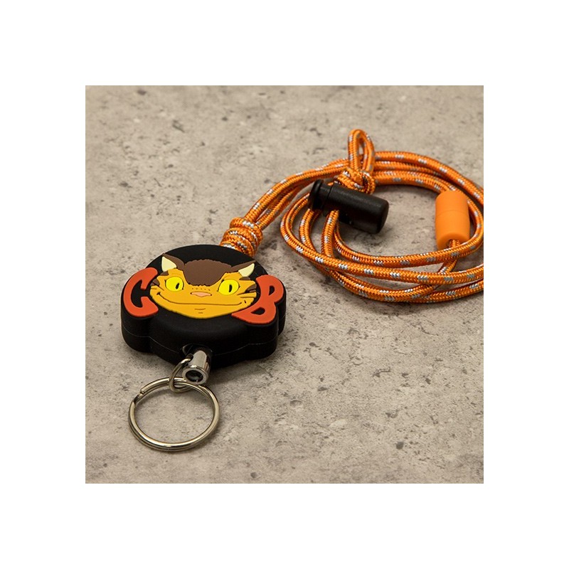 Straps - Neck Strap With Reel Totoro Catbus - My Neighbor Totoro