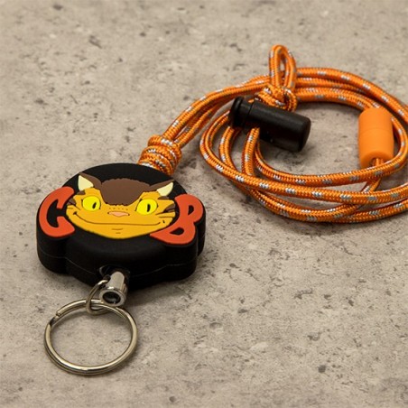 Straps - Neck Strap With Reel Totoro Catbus - My Neighbor Totoro