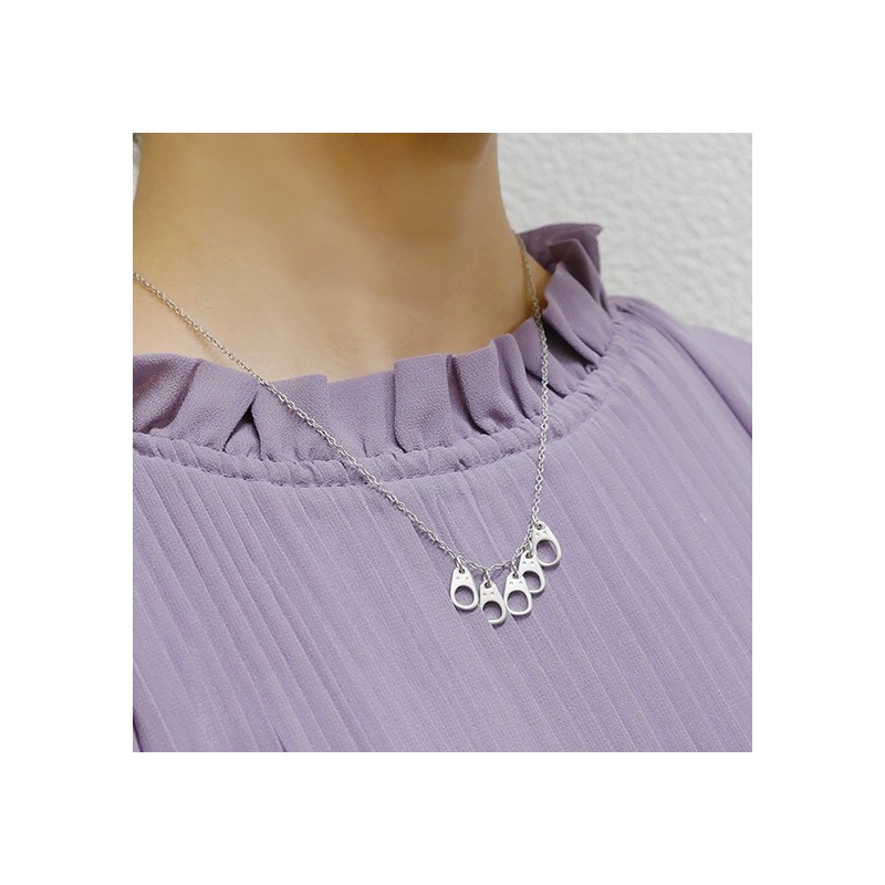Joyería - Collar Joya Totoro Metal Blanco- Mi vecino Totoro