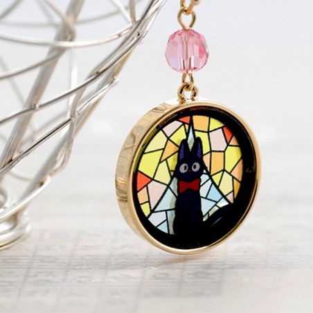 Bijoux - Bijou Boucles d’oreilles Jiji Vitrail - Kiki la petite Sorcière