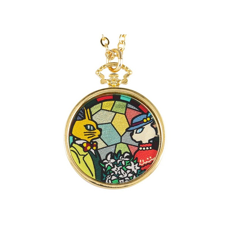 Bijoux - Bijou Pendentif Louise Et Baron Vitrail - Si tu tends l'oreille