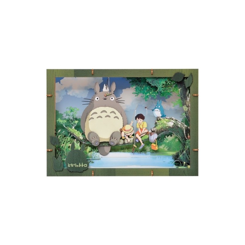 Théâtres de papier - Théâtre de papier Deluxe Totoro pêche - Mon Voisin Totoro