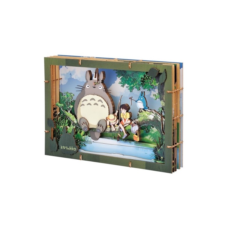 Théâtres de papier - Théâtre de papier Deluxe Totoro pêche - Mon Voisin Totoro