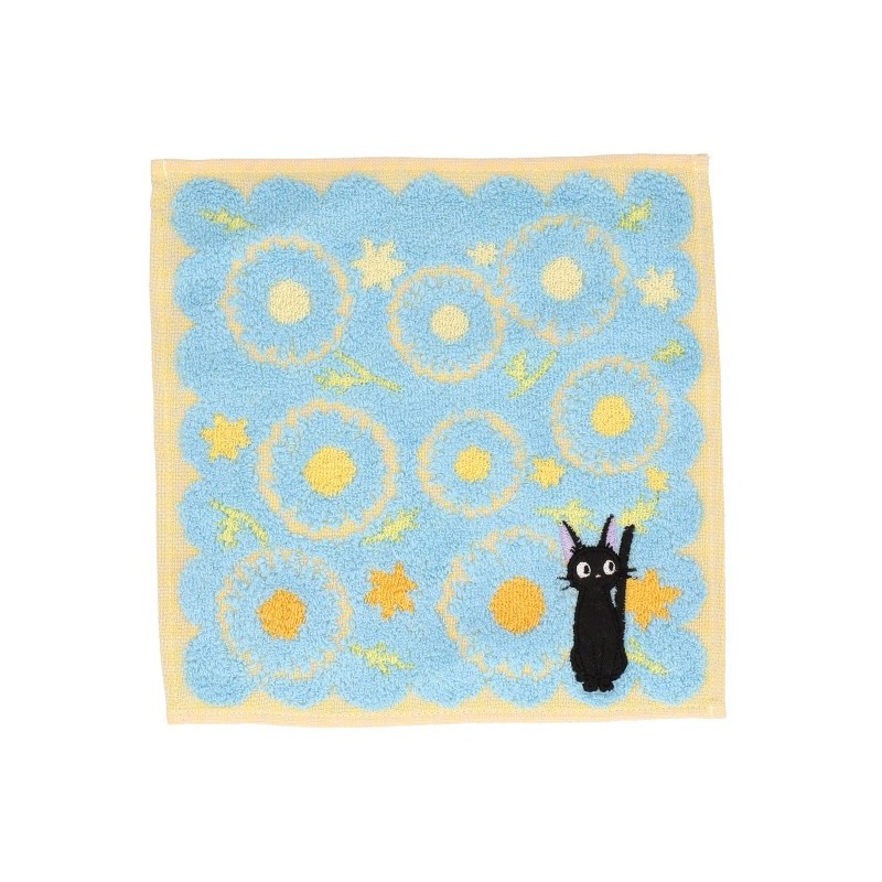 Household linen - Mini Towel Jiji Daisies 25x25 cm - Kiki’s Delivery Service