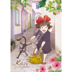 Puzzles - Puzzle 208P Au départ Jiji - Kiki la petite sorcière