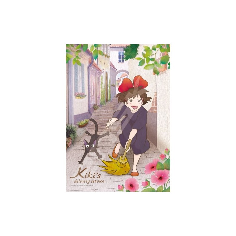 Puzzles - Puzzle 208P Au départ Jiji - Kiki la petite sorcière