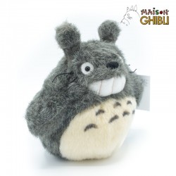 Classic Plush - Totoro Backpack Clip Grey - My Neighbor Totoro