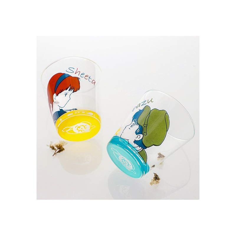 Cocina y vajilla - Juego de 2 vasos Sheeta & Pazu - El castillo en el cielo