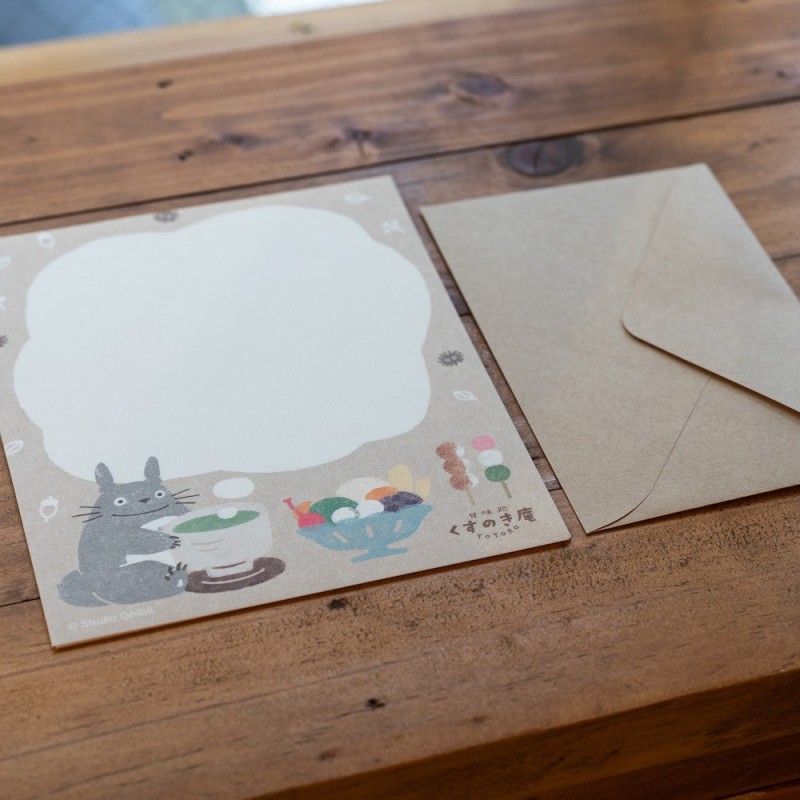 Postales y papel de cartas - Papelería japonesa Candy - Mi vecino Totoro