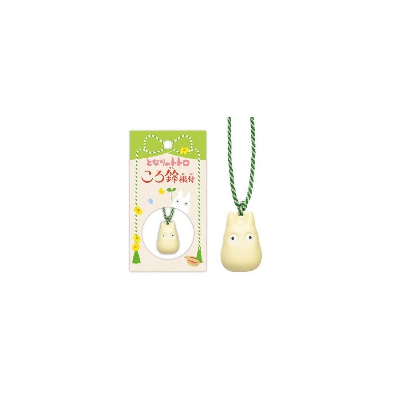 Straps - Strap Clochette Netsuke Totoro Blanc - Mon Voisin Totoro
