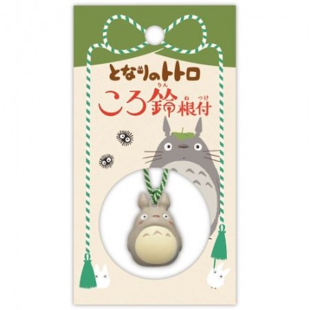 Llavero con correa - Netsuke Campanilla Correa Totoro Gris - Mi vecino Totoro