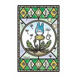 Jigsaw Puzzles - Stained glass Puzzle 126P Dandelion is blooming - My Neighbor Totoro