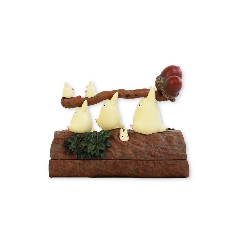 Joyeros - Caja de almacenaje Totoro Blanca - Mi vecino Totoro