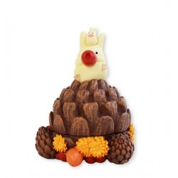 Boites à bijoux - Boîte à Rangement Totoro Blanc Pomme de Pin - Mon Voisin Totoro