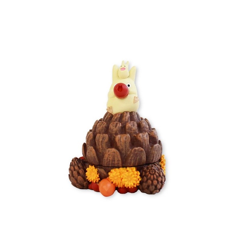 Jewellery boxes - STORAGE BOX TOTORO WHITE PINE CONE - MY NEIGHBOR TOTORO