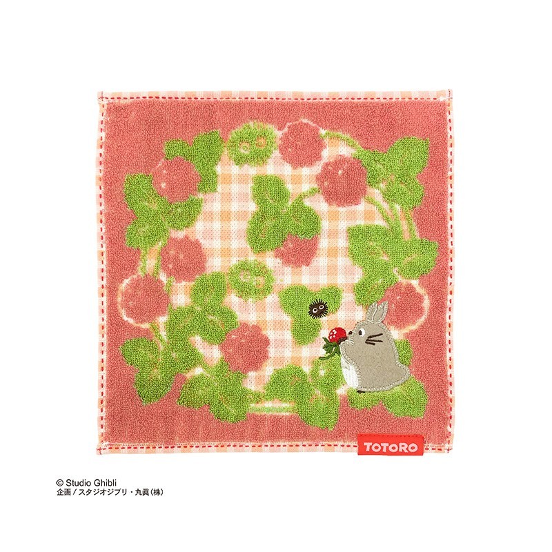 Household linen - Mini towel pink Forest's favotite - My Neighbor Totoro 23x23 cm