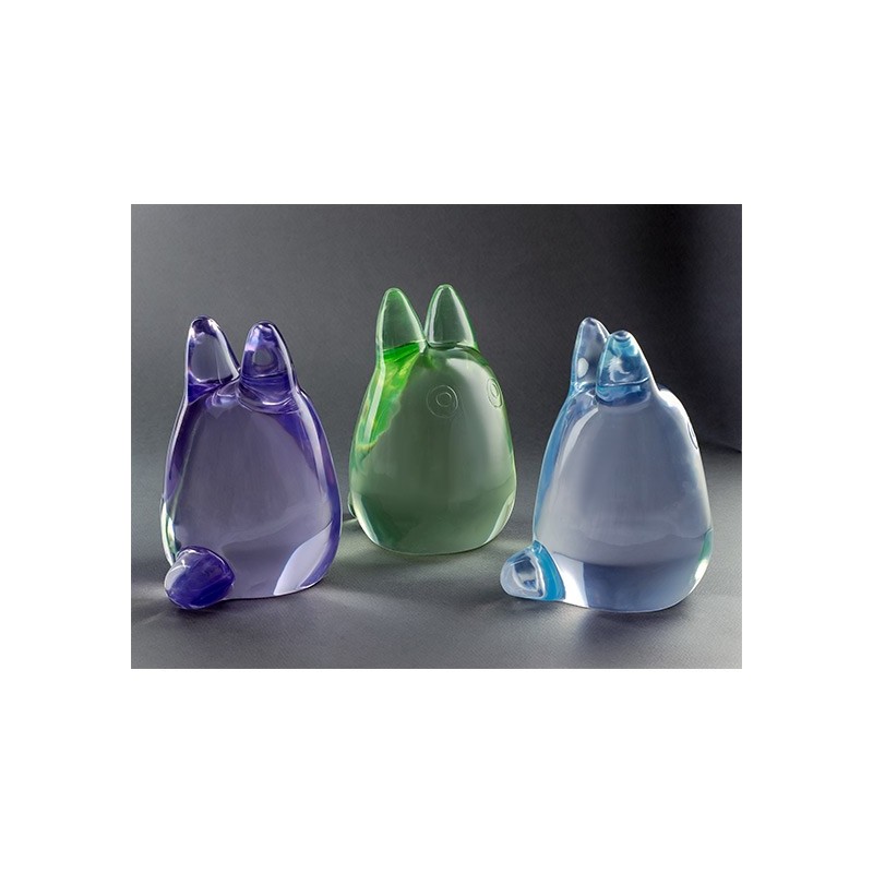 Statues - Figurine Cristal Pourpre Totoro Blanc - Mon Voisin Totoro