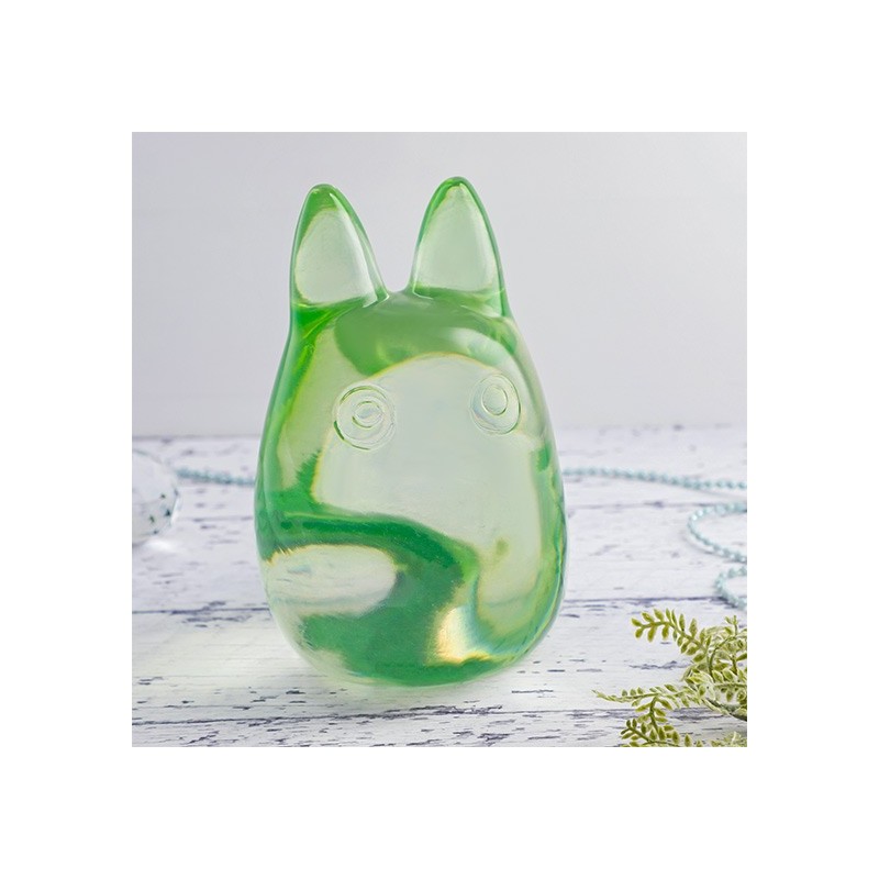 Statues - Figurine Cristal Vert Totoro Blanc - Mon Voisin Totoro