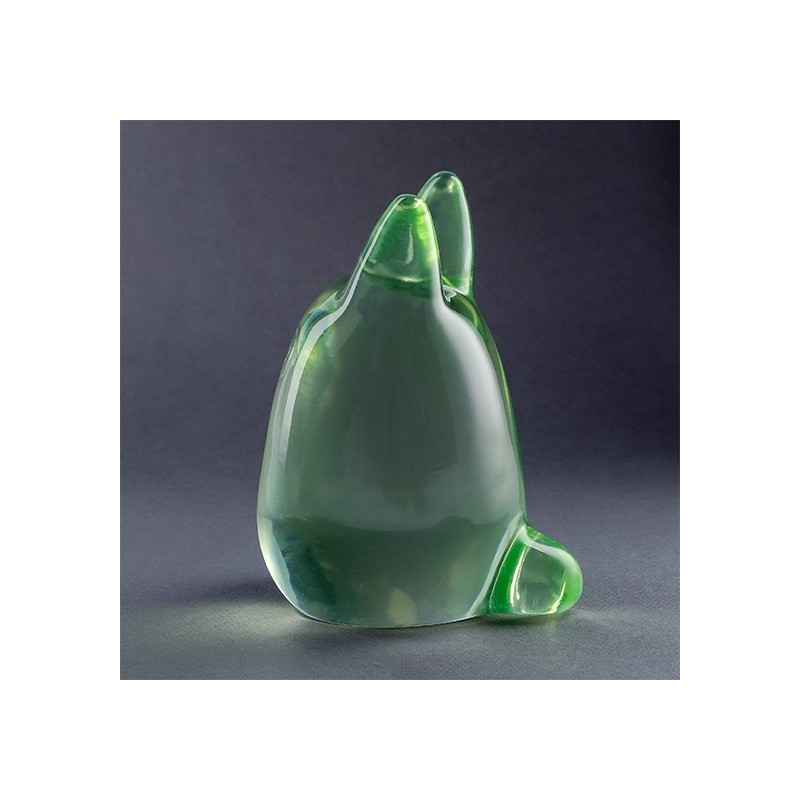 Statues - Figurine Cristal Vert Totoro Blanc - Mon Voisin Totoro