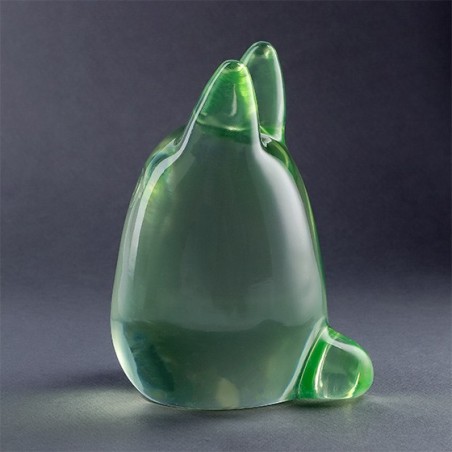 Statues - Figurine Cristal Vert Totoro Blanc - Mon Voisin Totoro