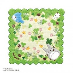 Household linen - Mini Towel Totoro Clover 25x25 cm - My Neighbour Totoro