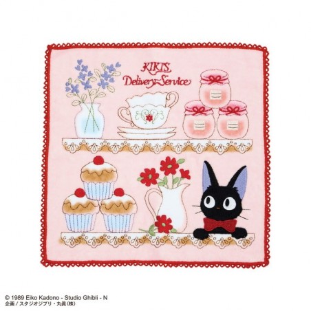 Household linen - Mini Towel Jiji Pastries 25x25 cm - Kiki’s Delivery Service