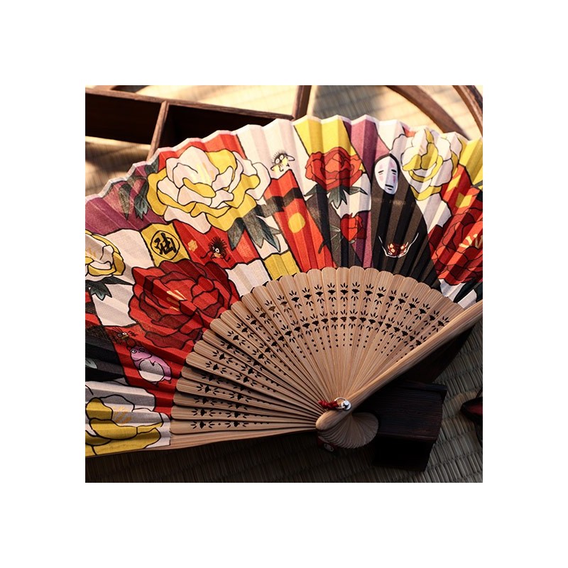 Accesorios - Abanico de flores Unabara - El viaje de Chihiro