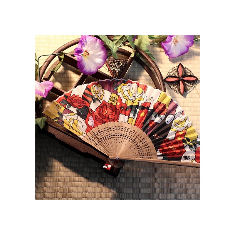Accesorios - Abanico de flores Unabara - El viaje de Chihiro
