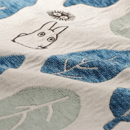 Muebles - Cojín Totoro hojas azules y verdes 45x45 cm Mi vecino Totoro