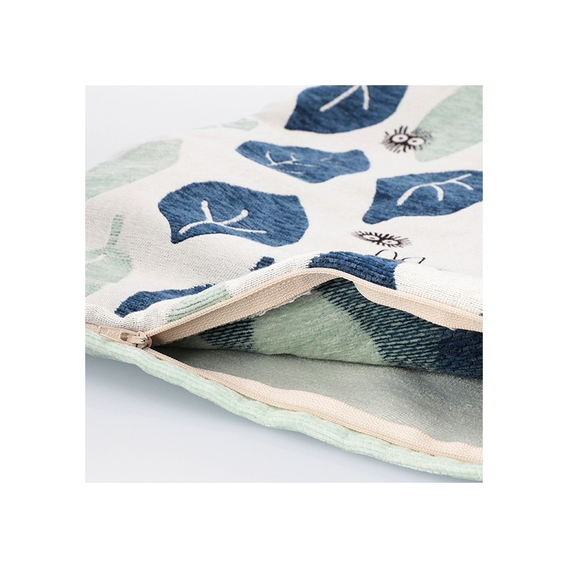 Muebles - Cojín Totoro hojas azules y verdes 45x45 cm Mi vecino Totoro